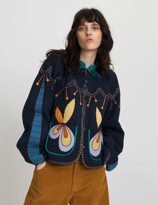 Little Embroidered Jacket - Multi