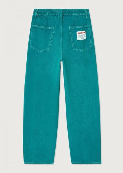 Overdyed Emerald Nyolow Long Jeans