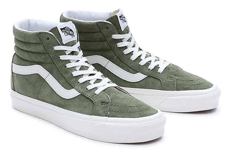 Vans Ua Sk8-hi 38 Dx Pig Suede Loden Green