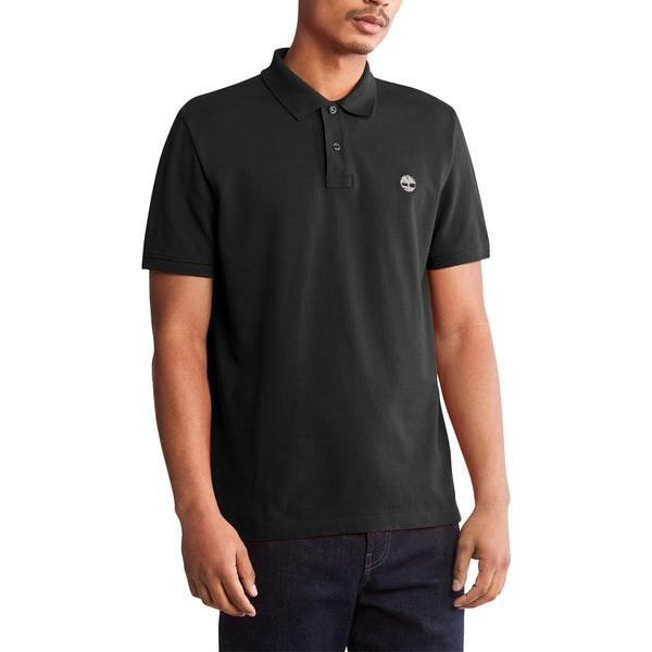 Millers River Pique Polo - Black