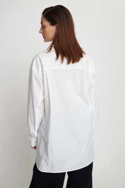 Oversized Blouse With Embroideries