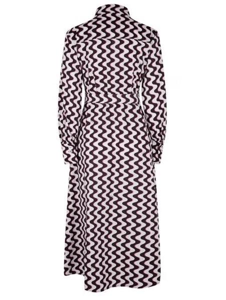 Ozieri Printed Midi Shirt Dress 24132213422 Col 002