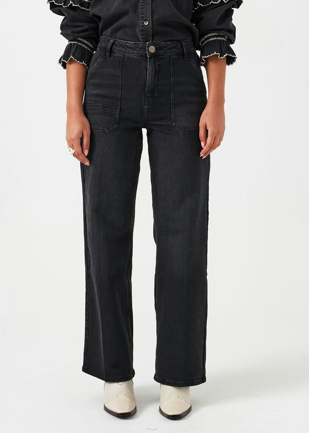 Elodie Full Length Jeans - Vintage Black