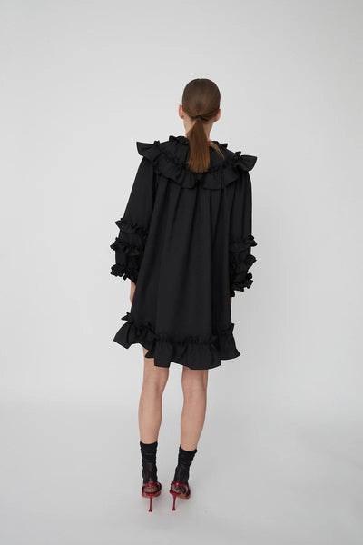 Light Weight Mini Frill Dress