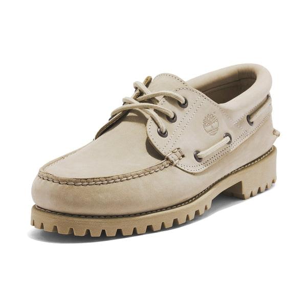 3-eye Lug Handsewn Boat Shoe - Lemon Pepper