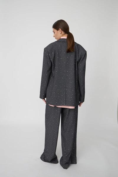 Rhinestone Suiting Blazer