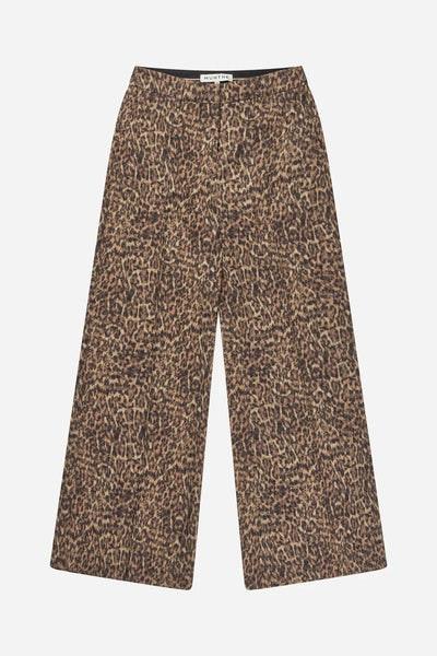 Eileen Trouser - Leopard Print