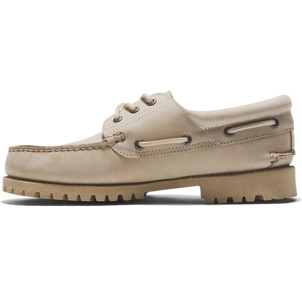 3-eye Lug Handsewn Boat Shoe - Lemon Pepper