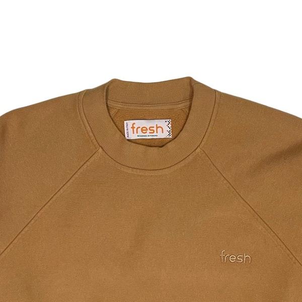 Billie Salted Caramel Sweatshirt In Winter Cotton