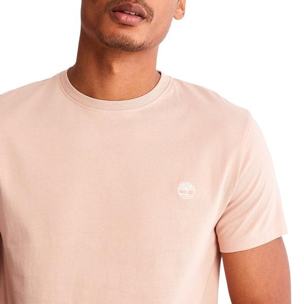 Dunstan River Jersey Crew T-shirt - Cameo Rose