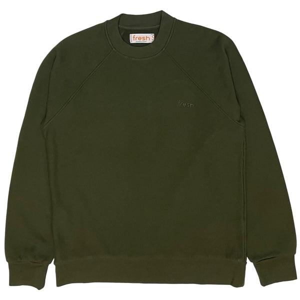 Billie Forrest Green Sweatshirt In Winter Cotton