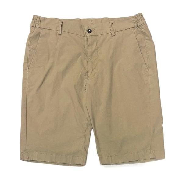 Recco Cotton Chino Shorts In Beige