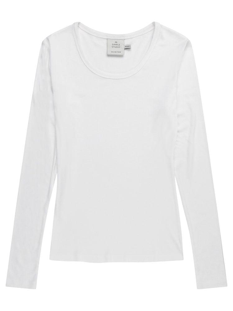 Cutest Long Sleeve Top White