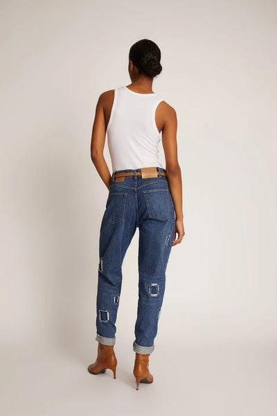 Tivola - Patch Denim Jean