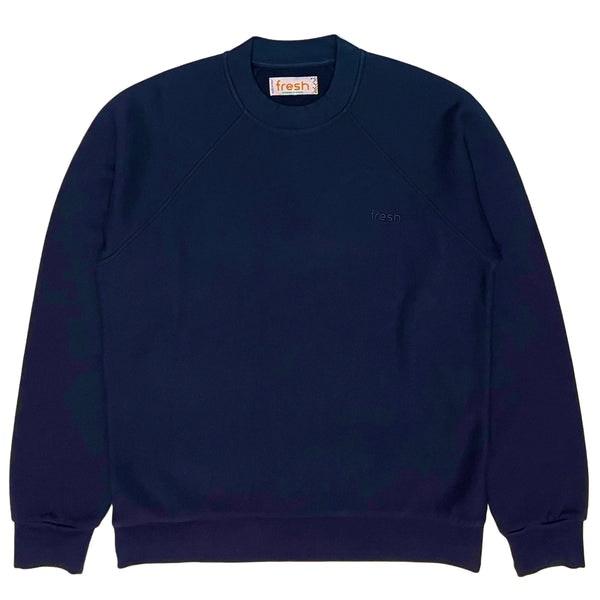 Billie Blue Night Sweatshirt In Winter Cotton