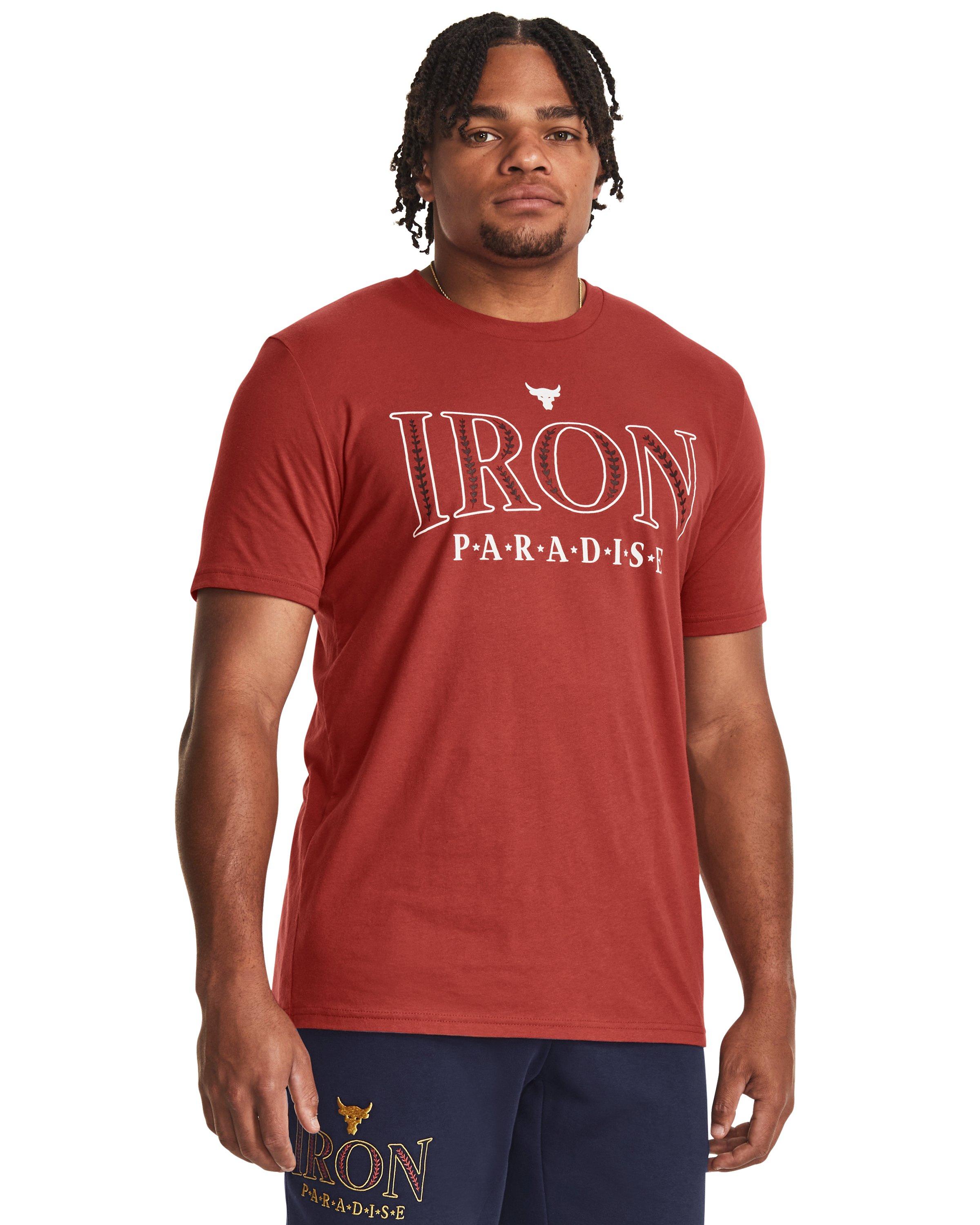 T-shirt Under Armour PJT ROCK IRON SS