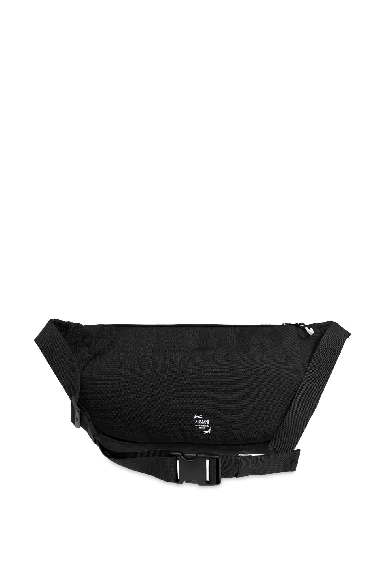 EA7 Emporio Armani Belt bag from the Sustainability collection