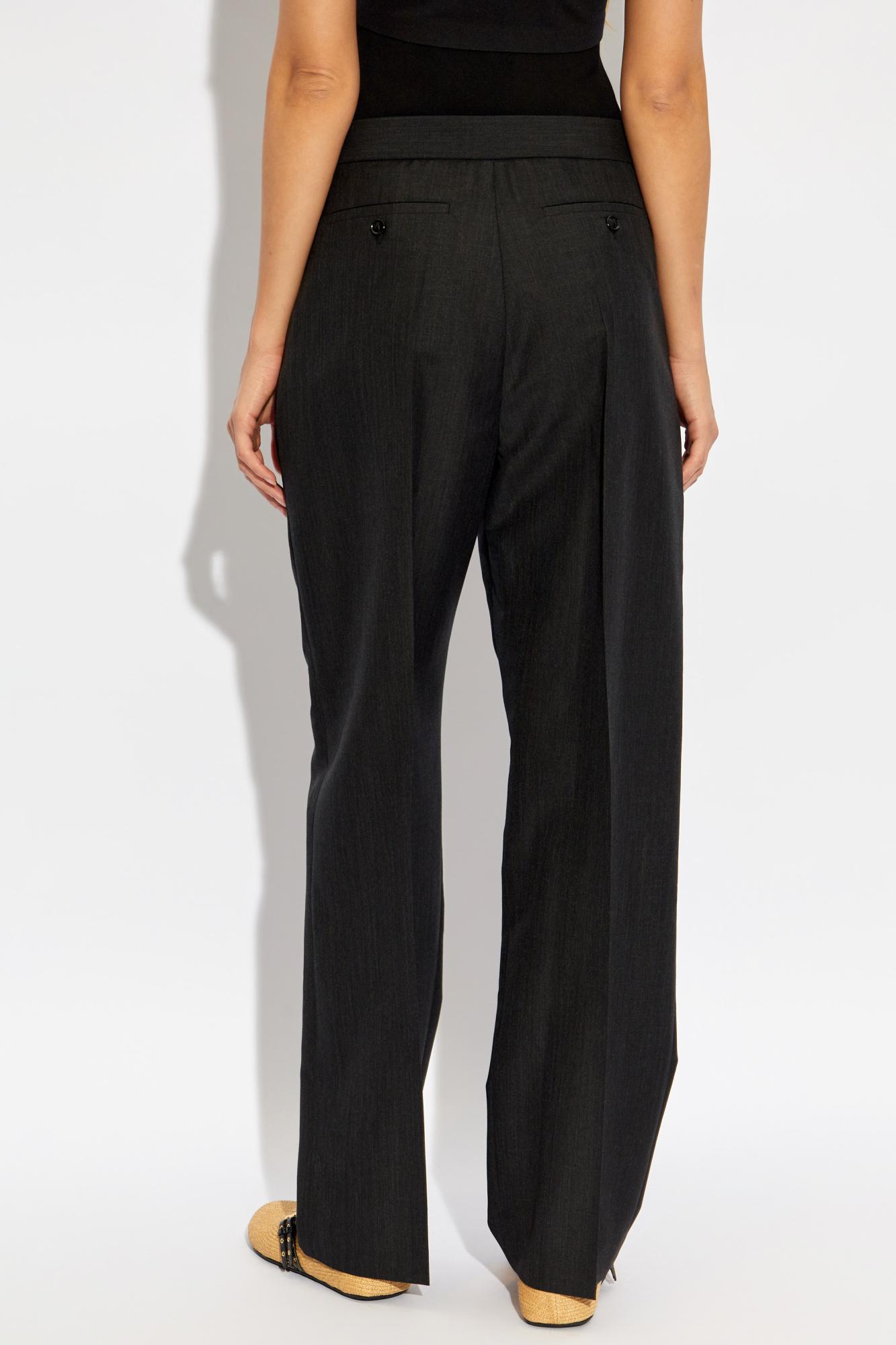 Alaia Pants with elastic waistband