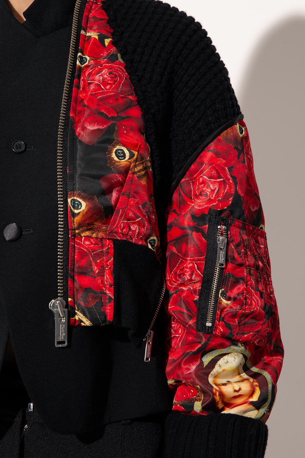 Undercover Jacket with floral motif