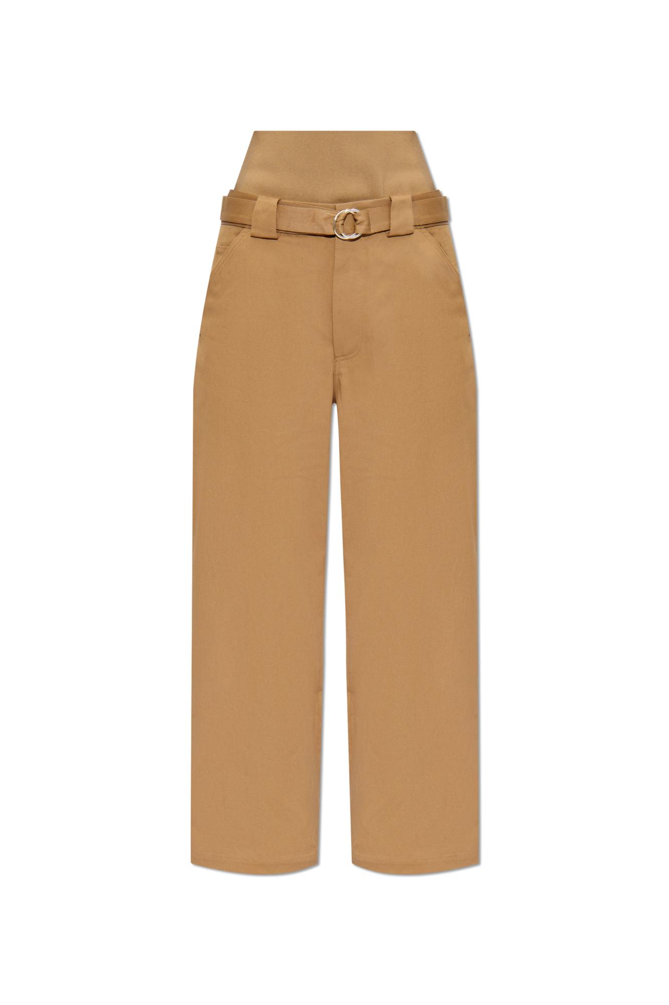 Alaia Trousers with an elastic waistband