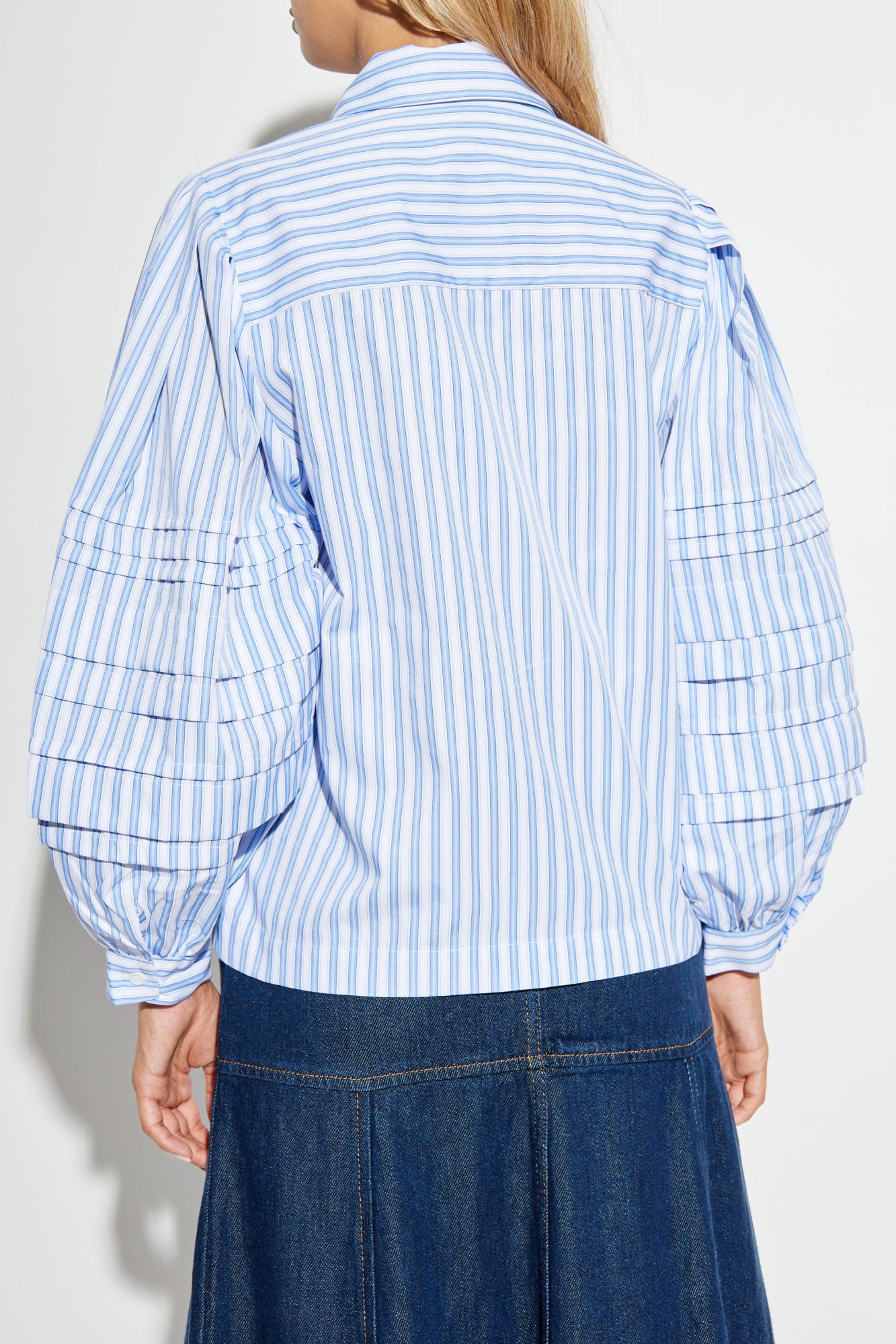 Munthe Shirt with striped pattern