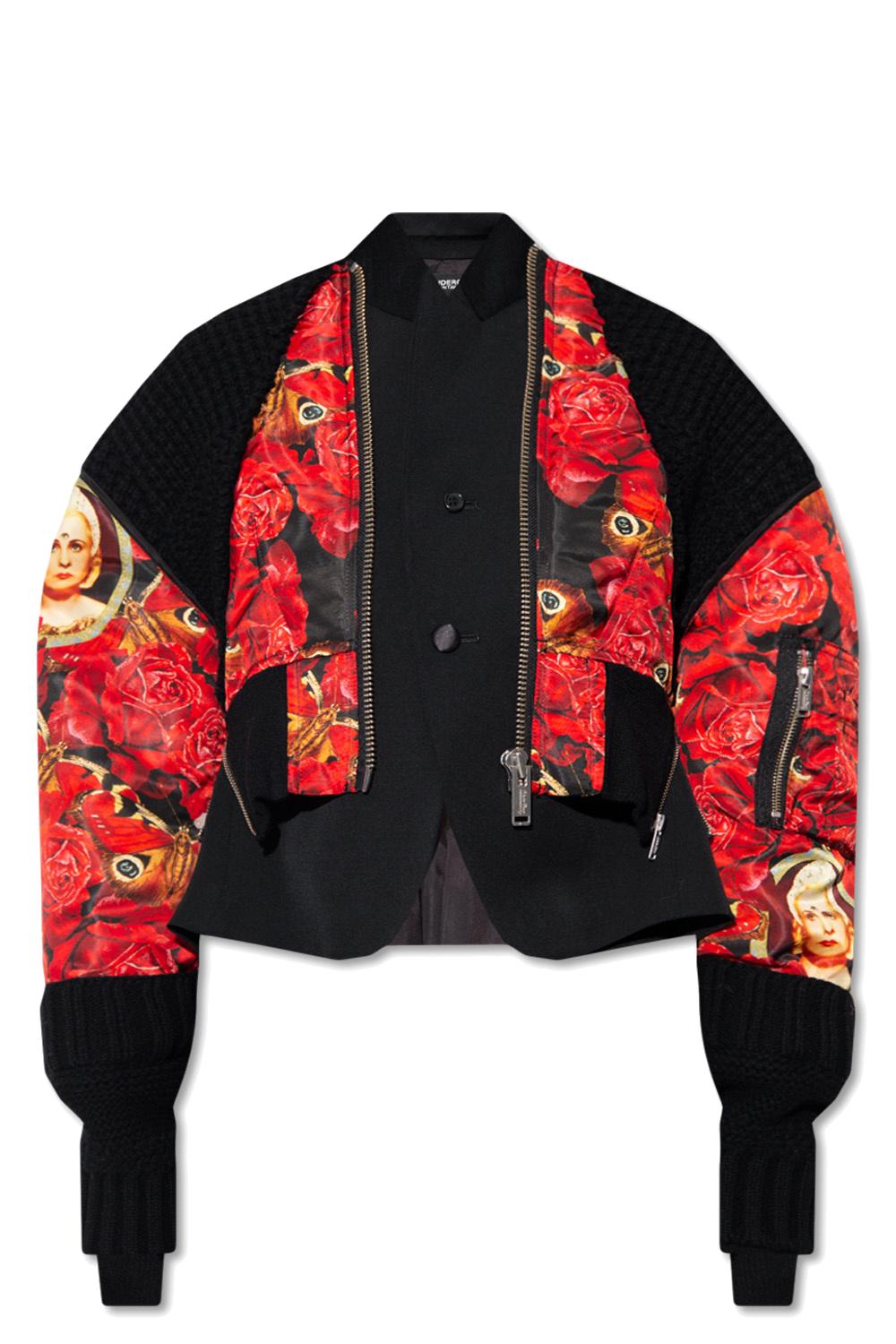 Undercover Jacket with floral motif