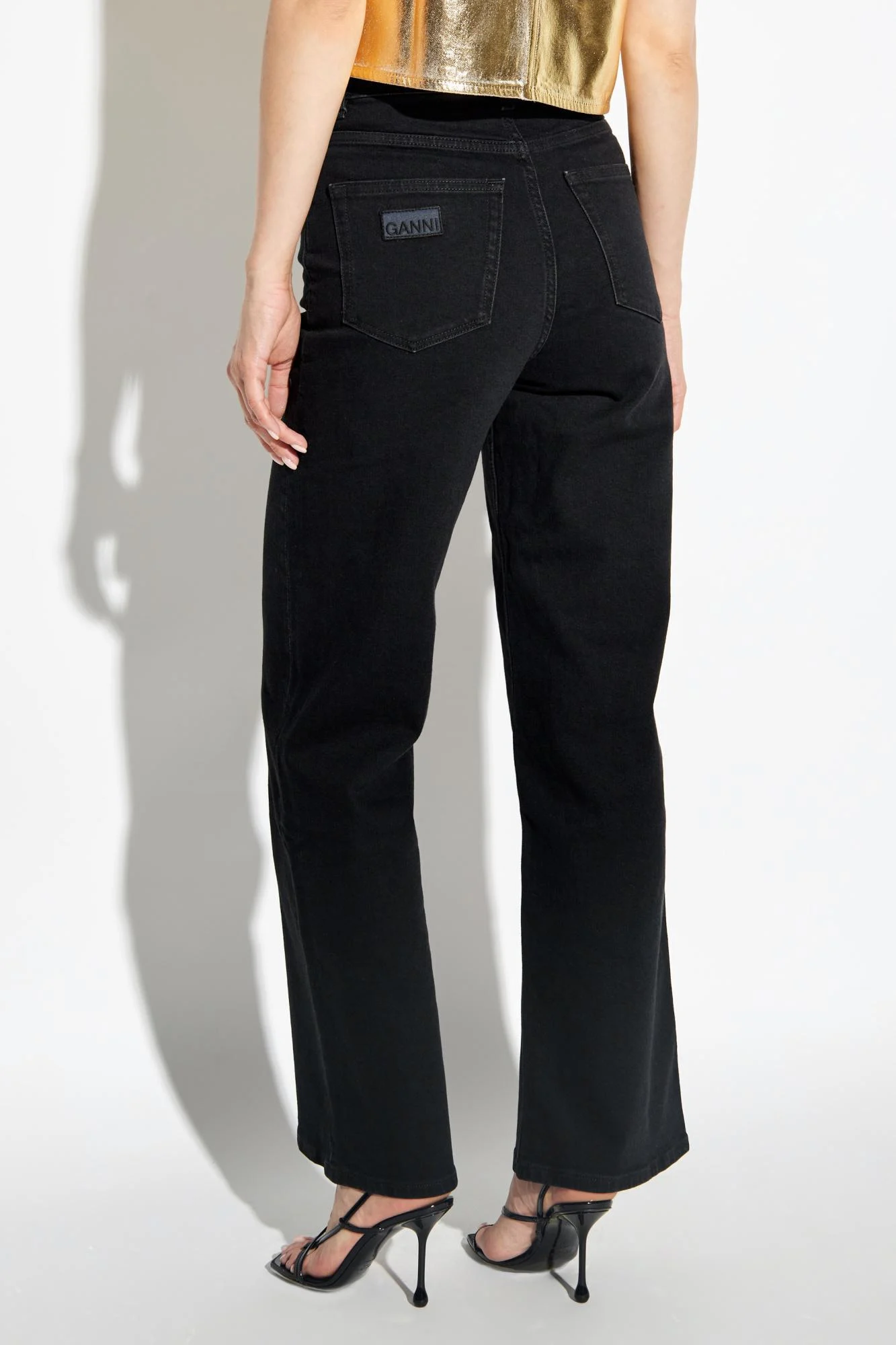 Ganni Straight Leg Jeans