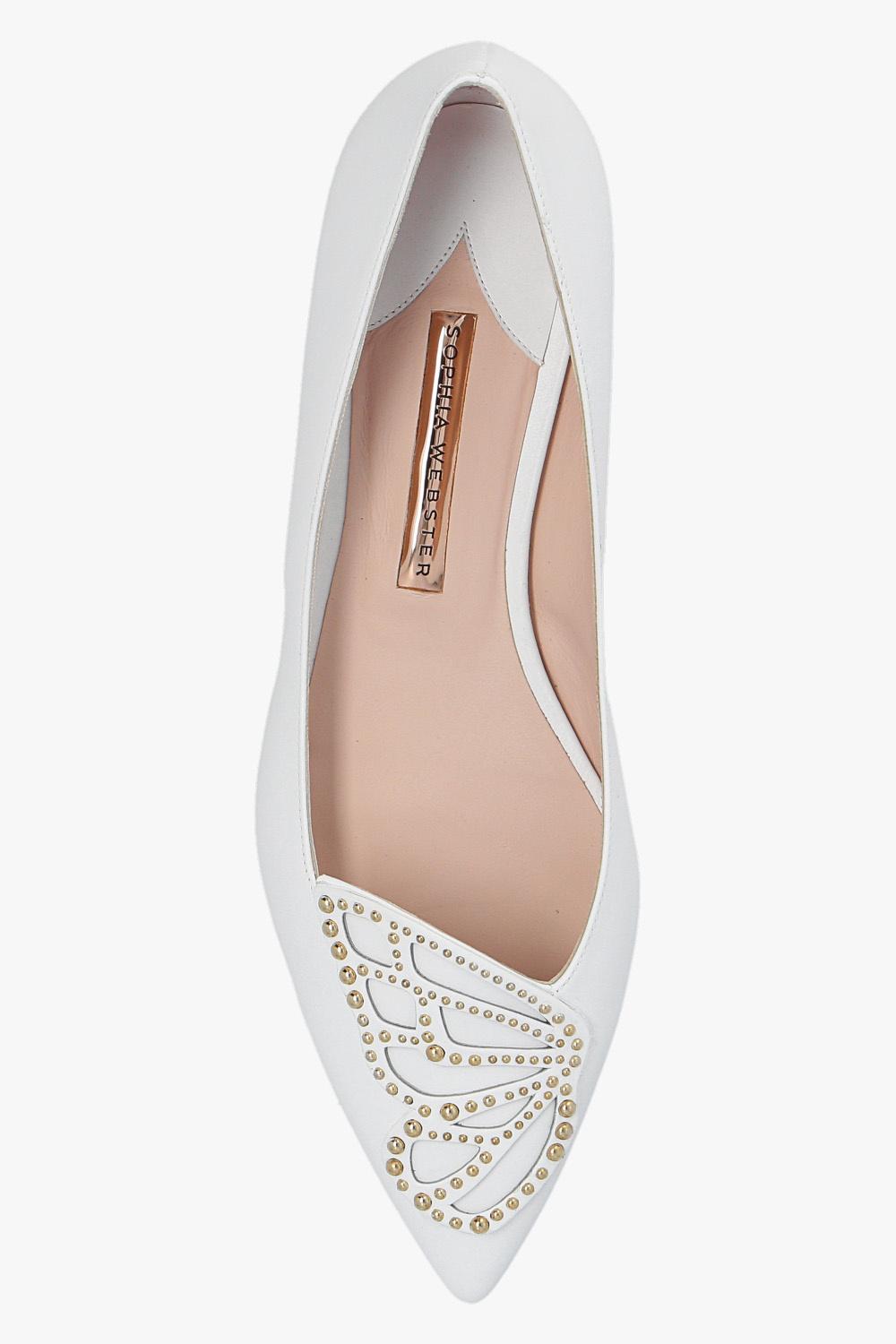 Sophia Webster ‘Butterfly’ leather ballet flats