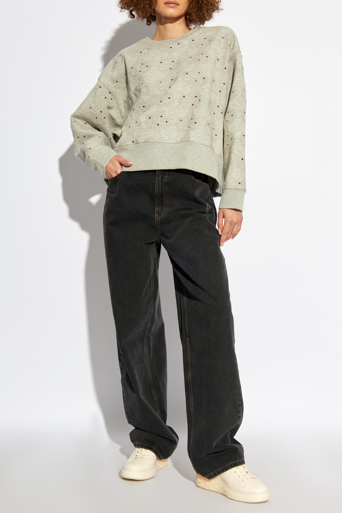 Munthe Sweatshirt with cutouts