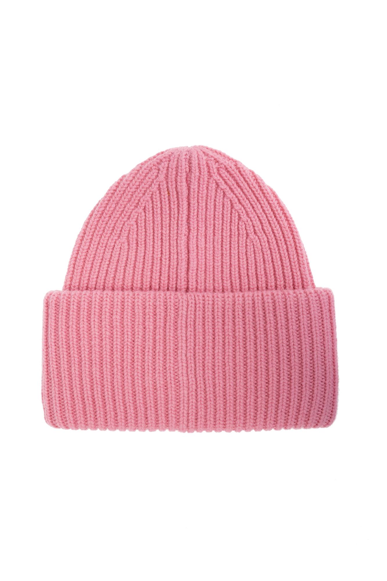 Acne Studios Wool hat with logo