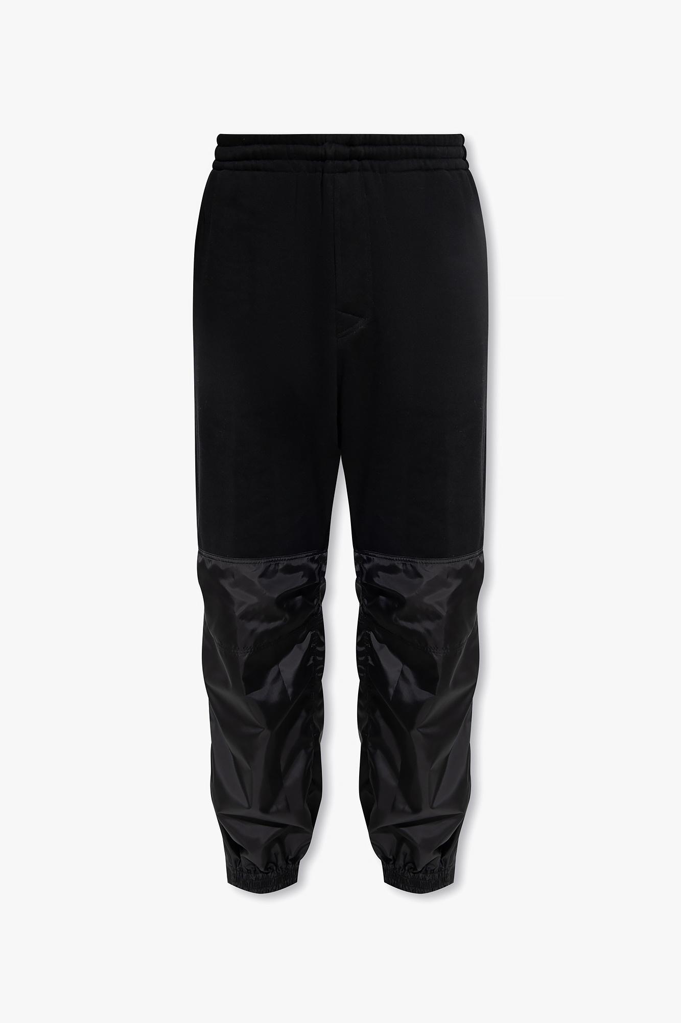 Undercover Sweatpants in contrasting fabrics