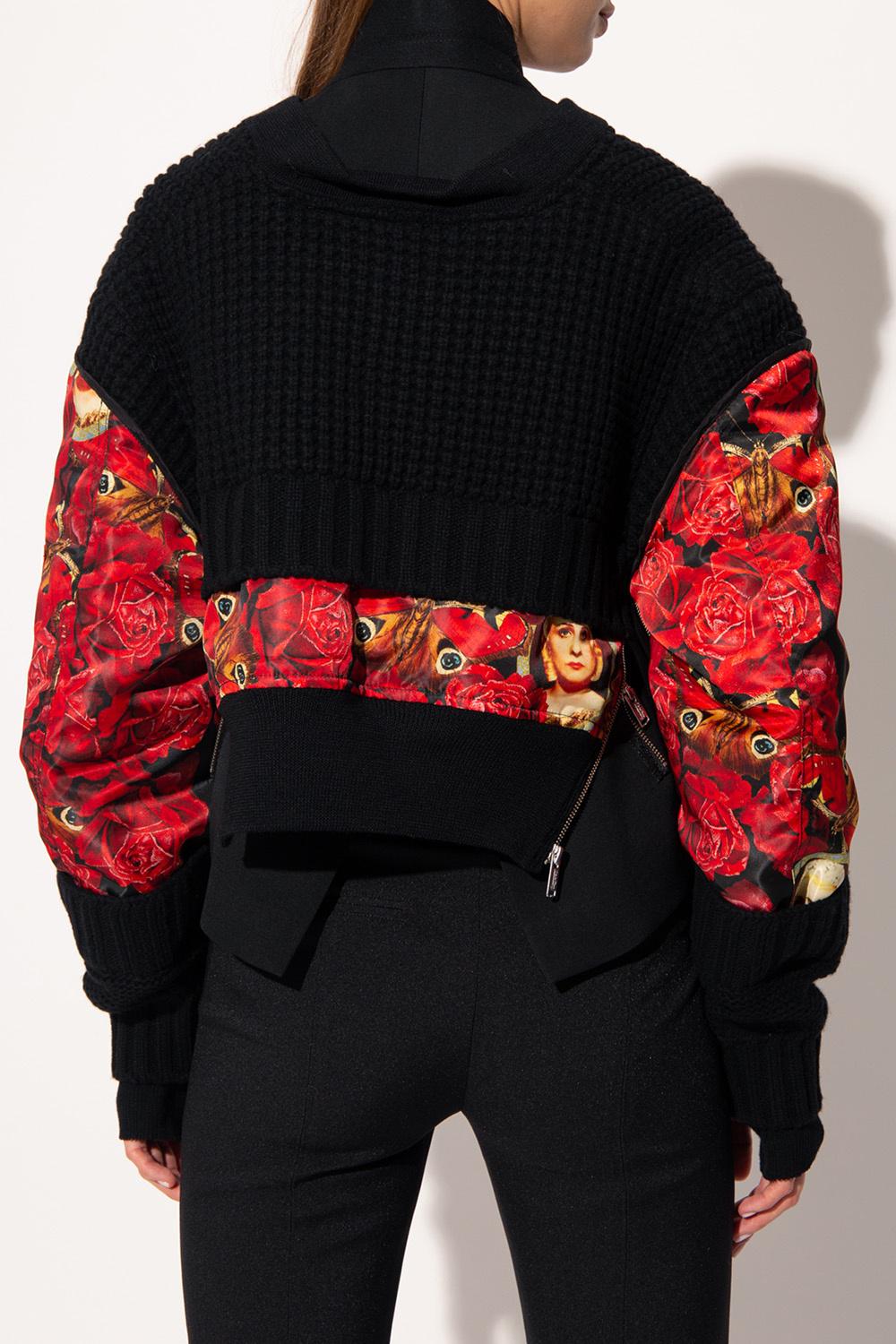 Undercover Jacket with floral motif