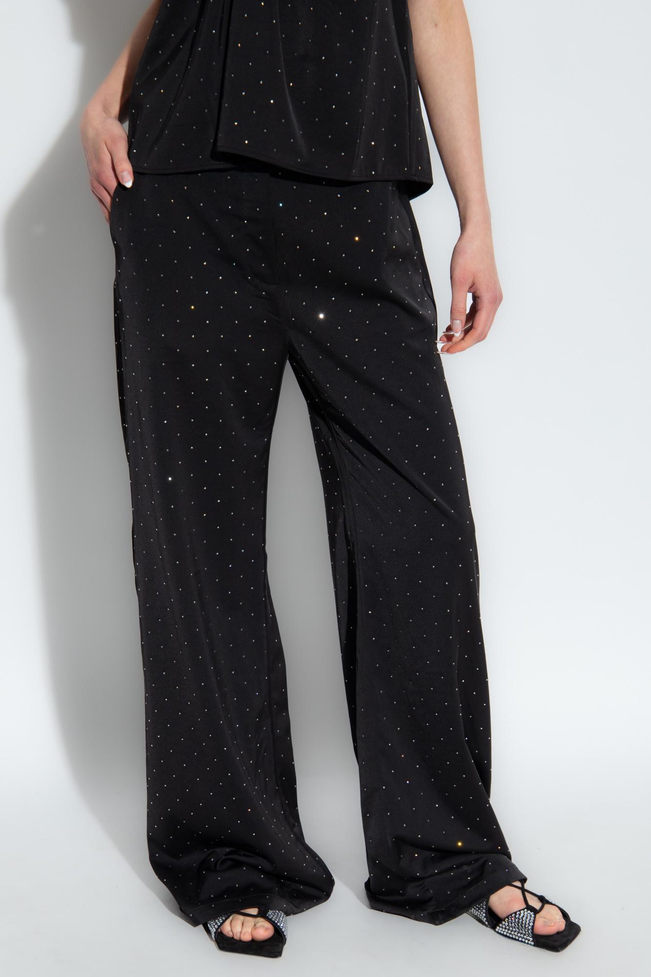 Munthe ‘Leileen’ trousers with rhinestones