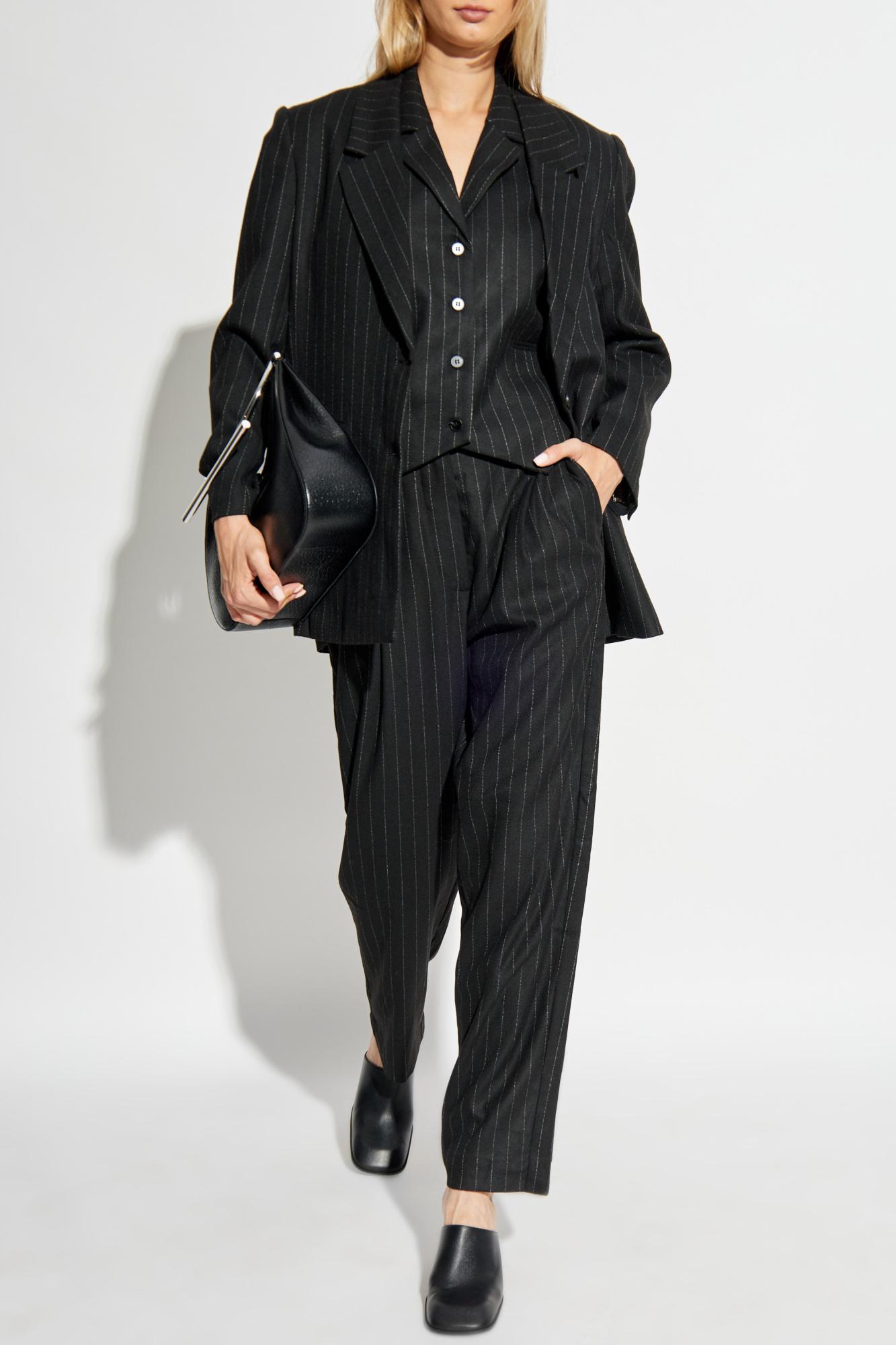 Munthe Striped Pattern Pants