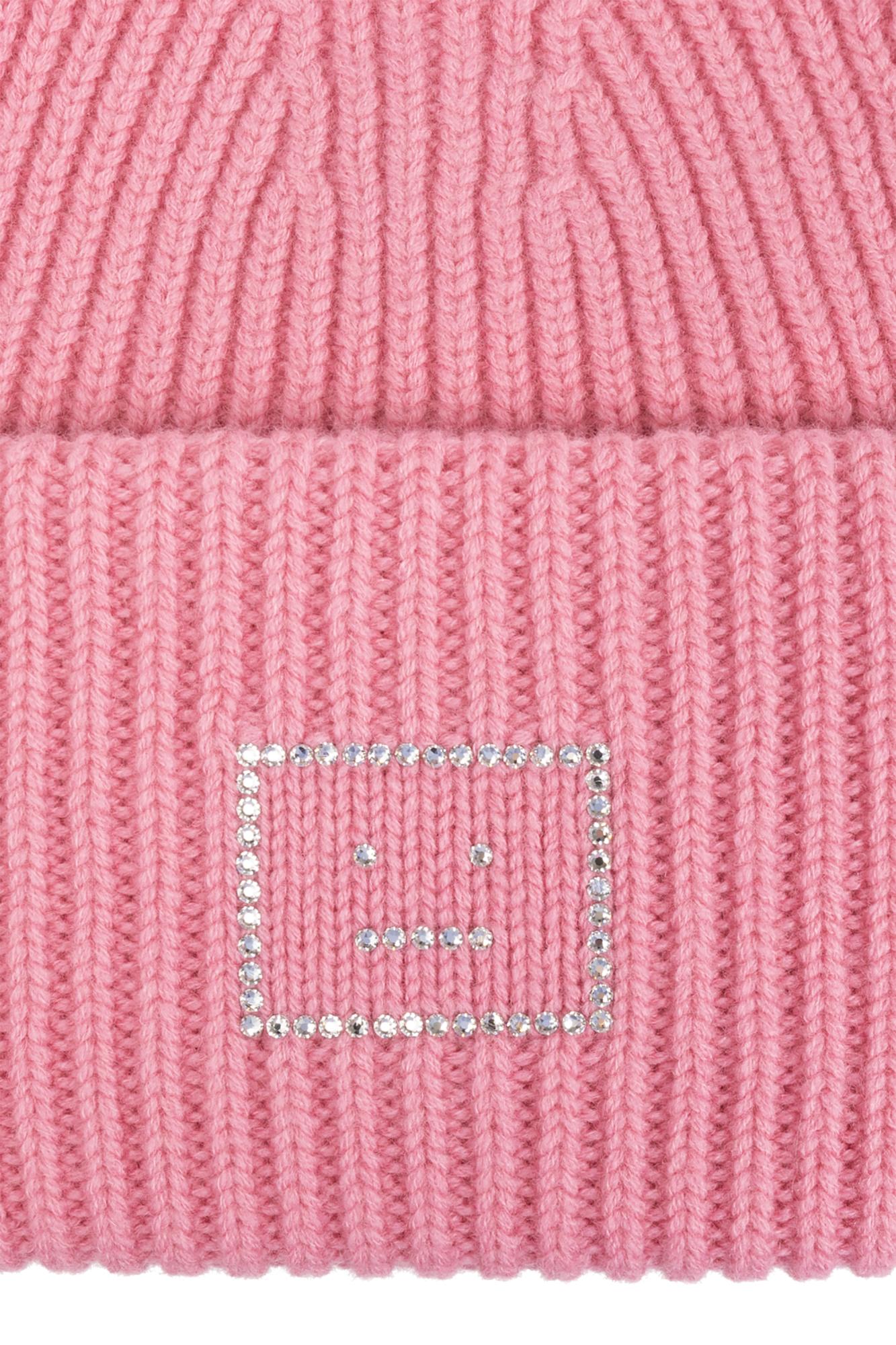 Acne Studios Wool hat with logo