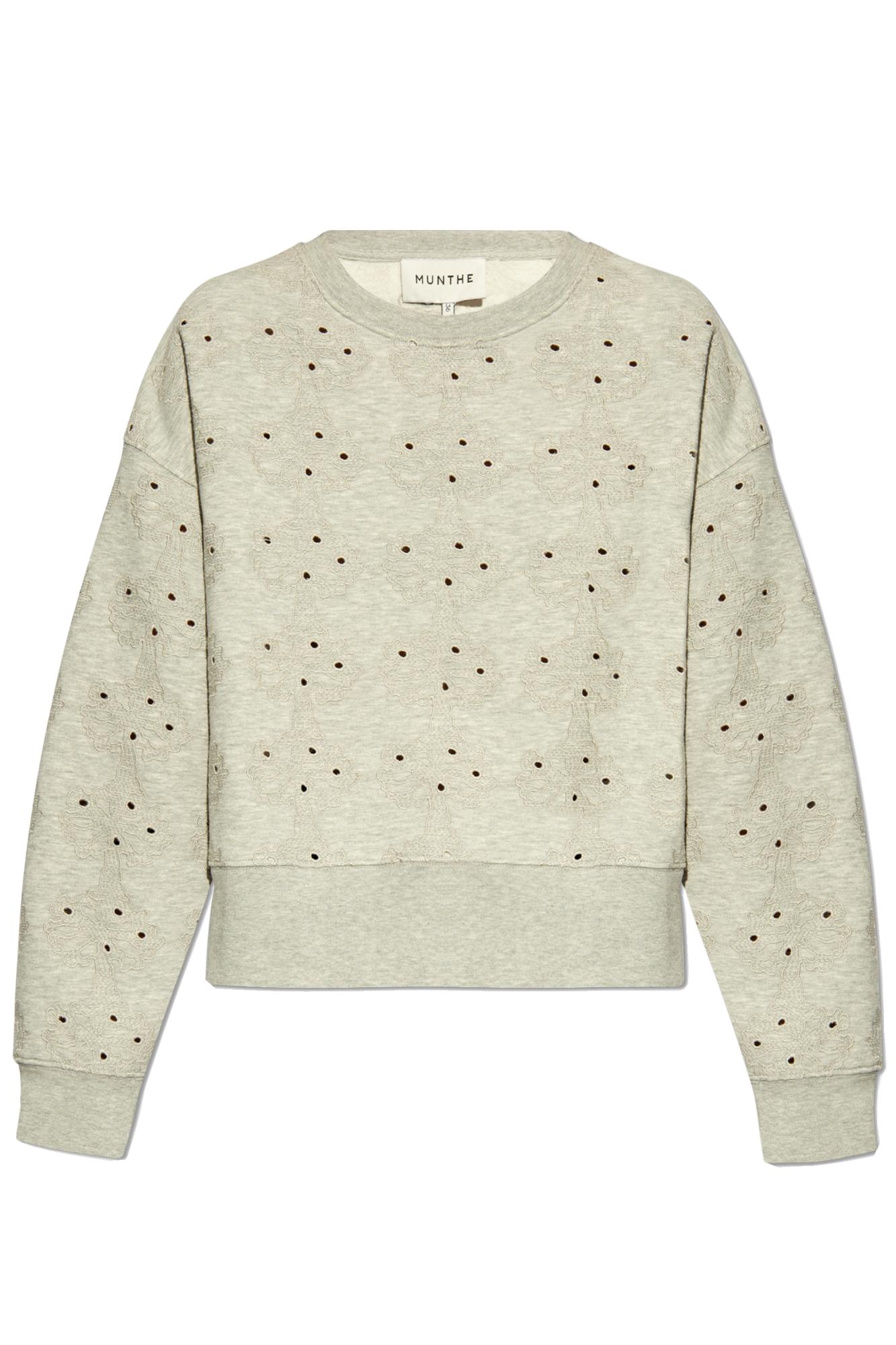 Munthe Sweatshirt with cutouts