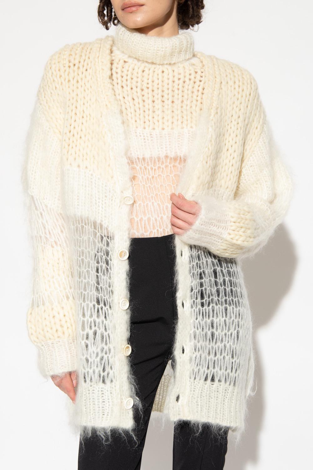 Undercover Cardigan with decorative knit