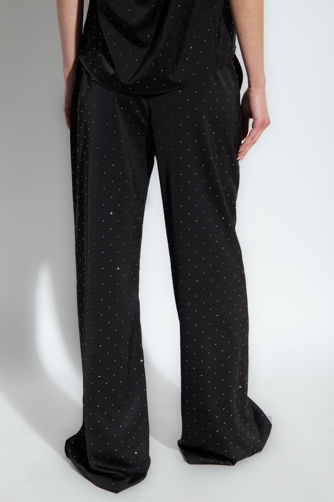 Munthe ‘Leileen’ trousers with rhinestones