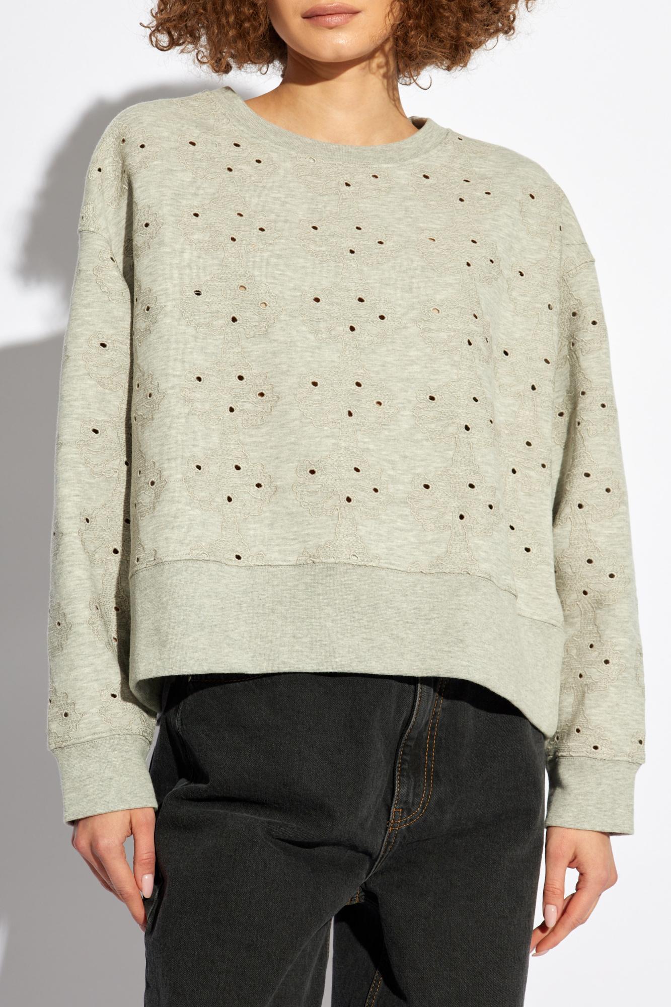 Munthe Sweatshirt with cutouts