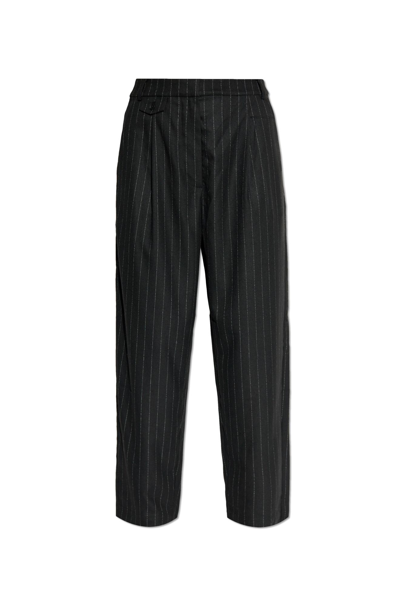 Munthe Striped Pattern Pants