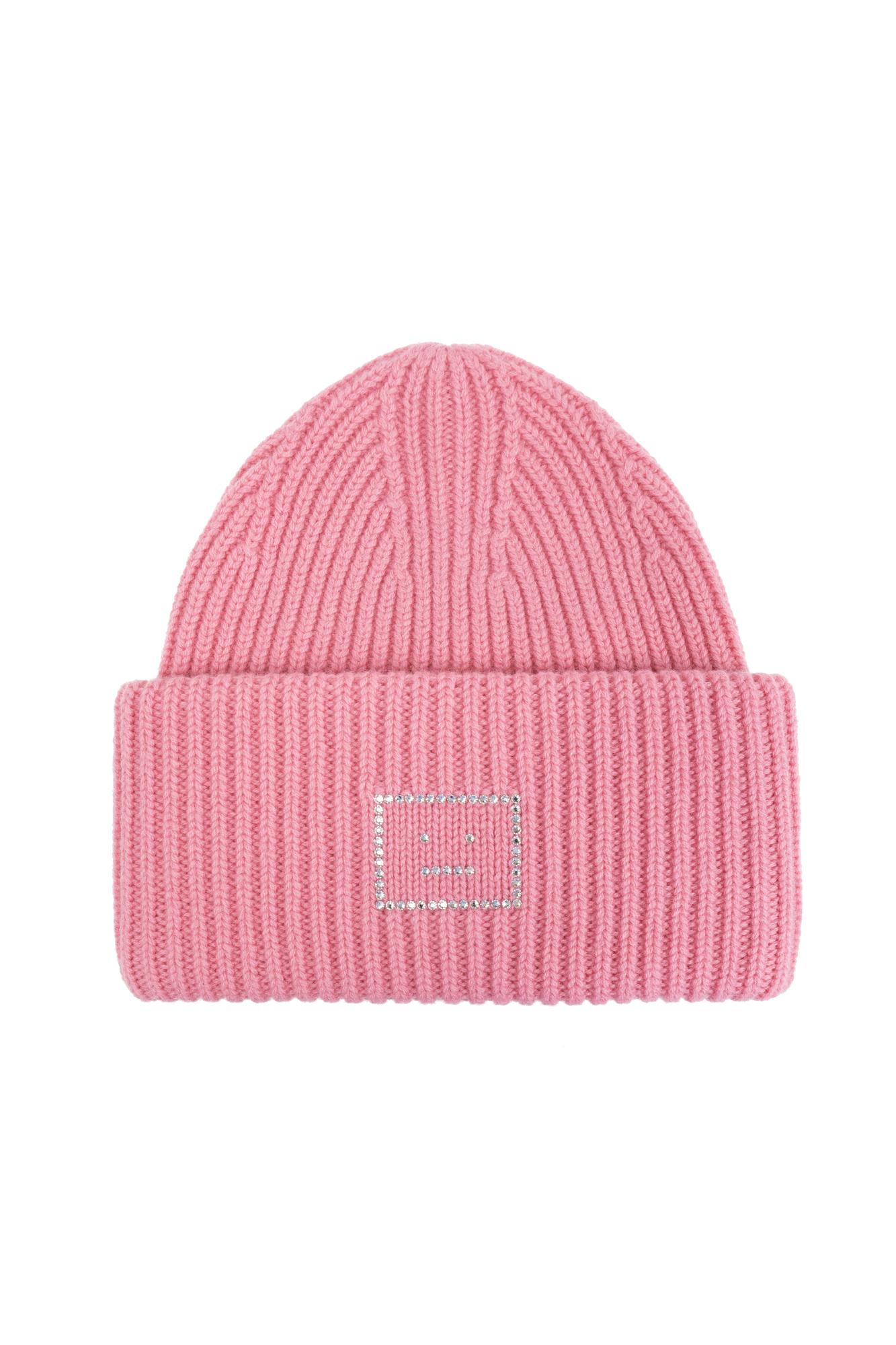 Acne Studios Wool hat with logo