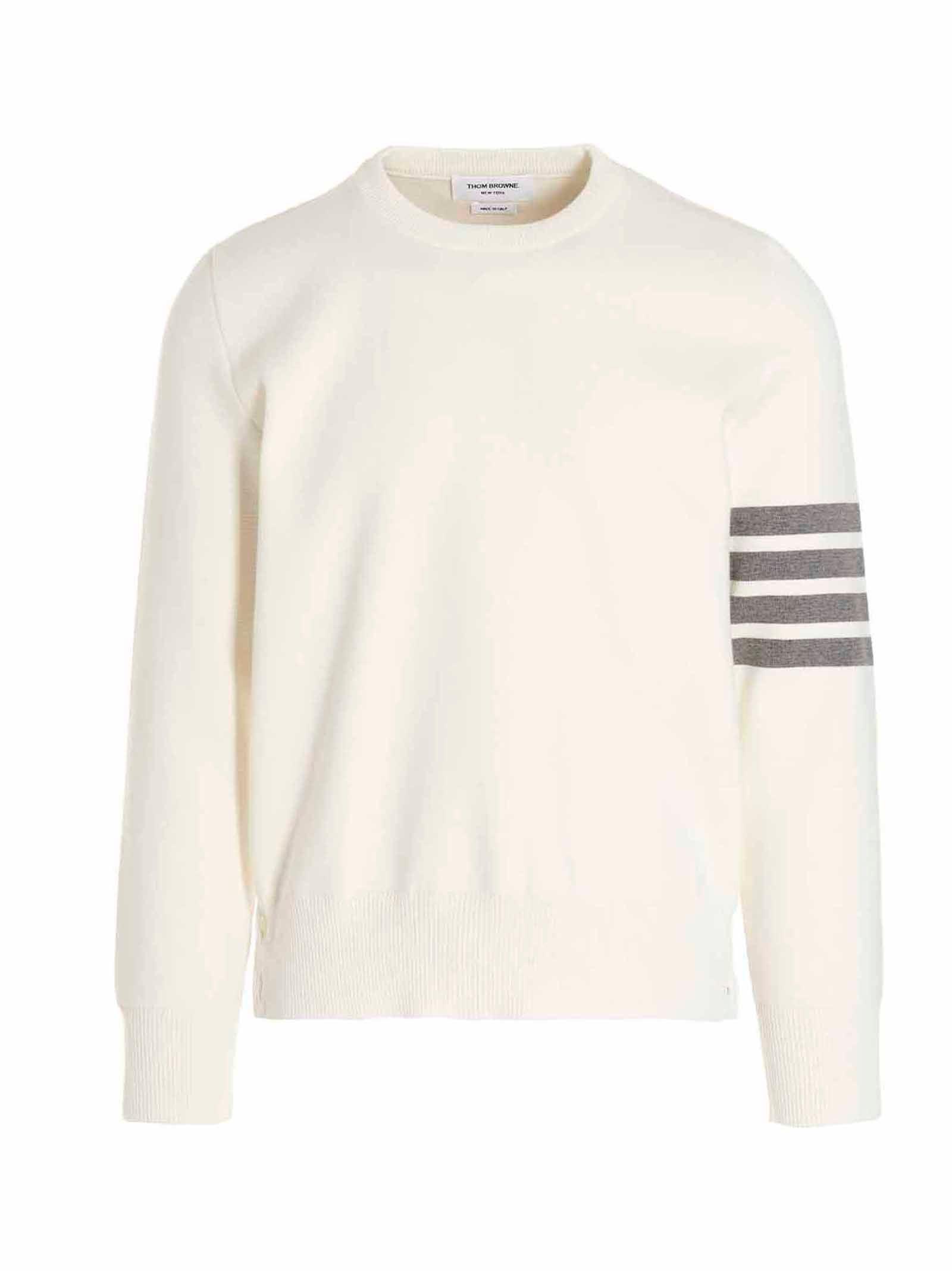 4 Bar Sweater, Cardigans White