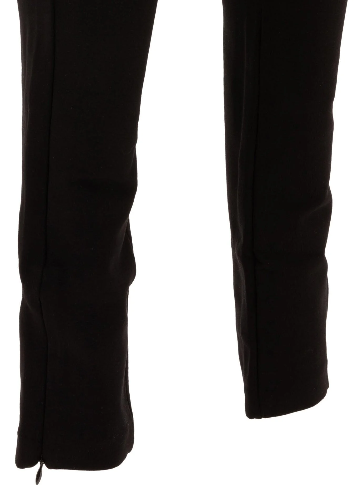 Zip Leggings Trousers Black