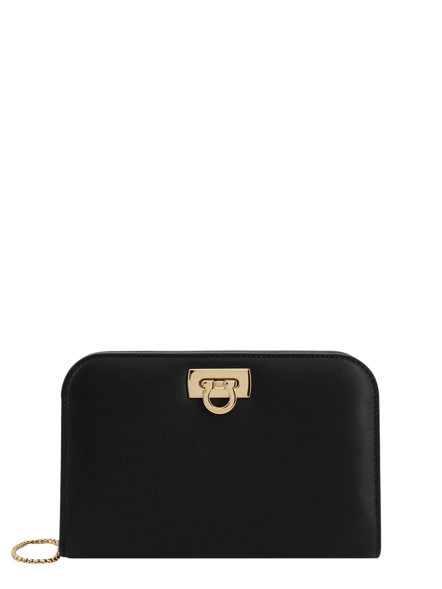 Ferragamo Woman Ferragamo Woman Black Shoulder Bags