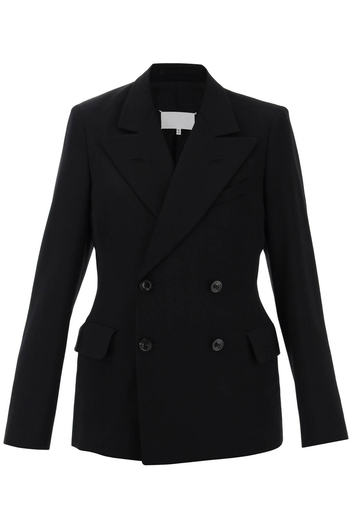 Maison Margiela Slim-Fit Wool Jacket With A Fitted Waist Women