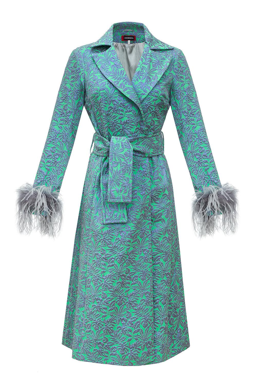 Green Jacqueline Coat