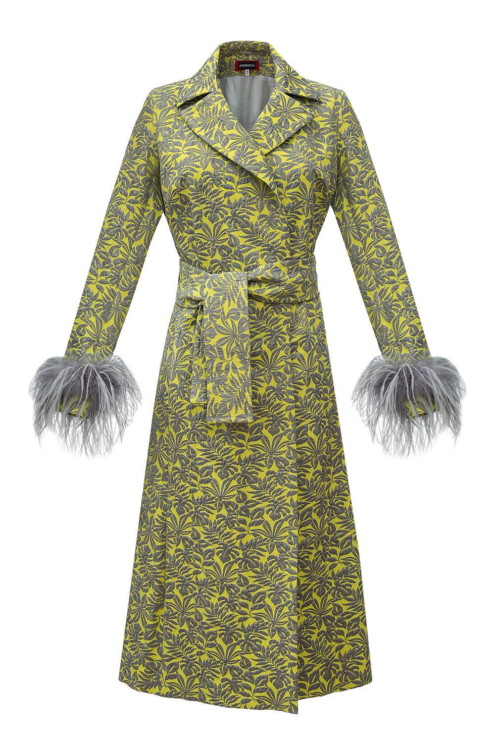 Yellow Jacqueline Coat