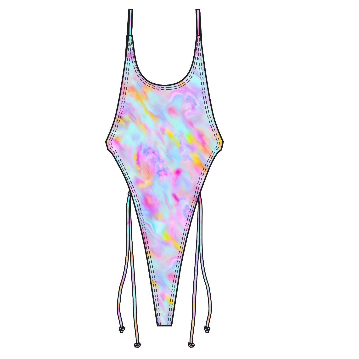 Pietra One Piece Swimsuit - Caribbean Dream Print