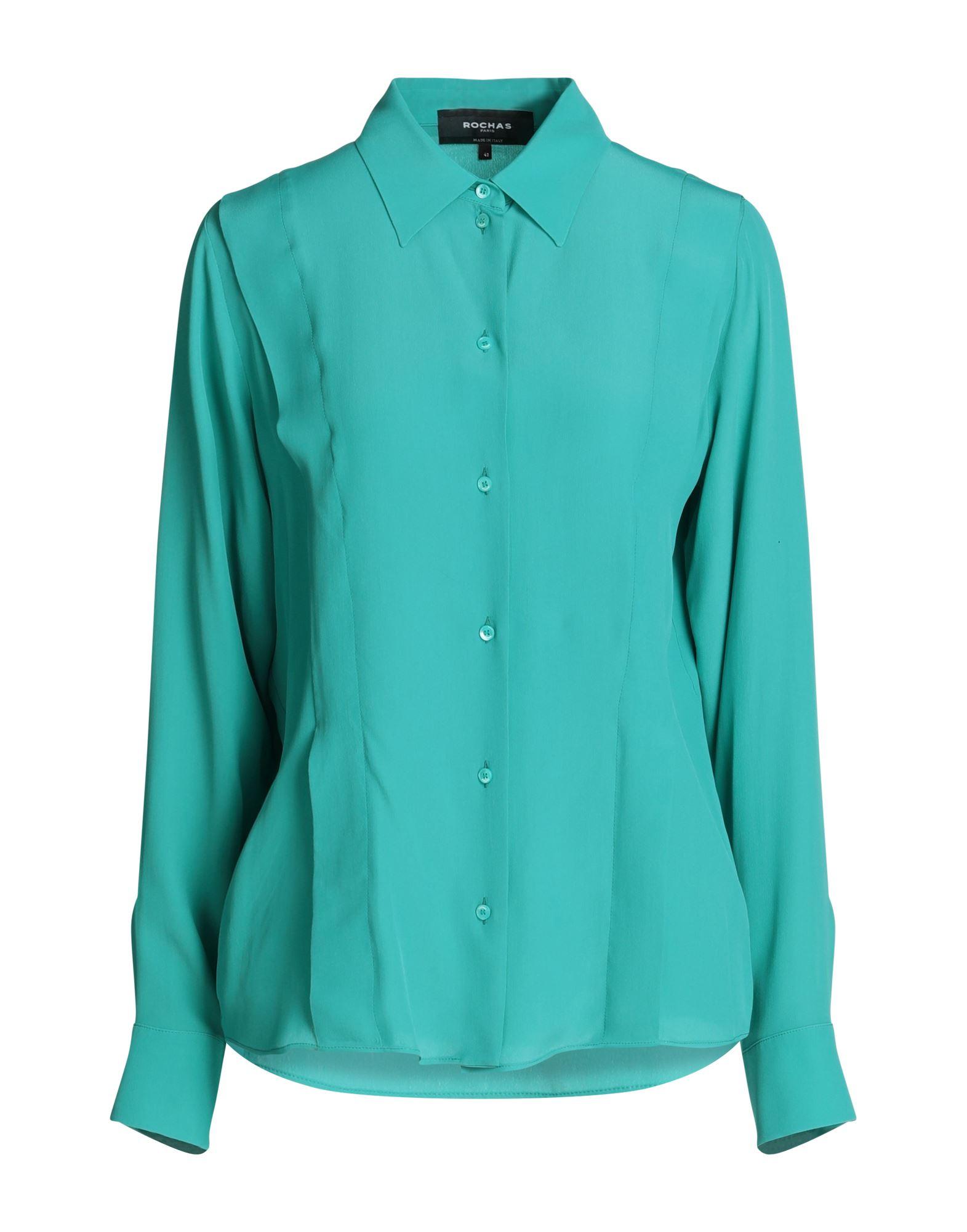 Solid color shirts & blouses