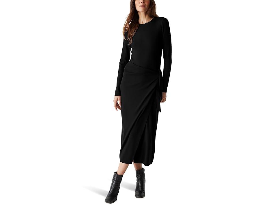 Yessenia Faux Wrap Midi Dress